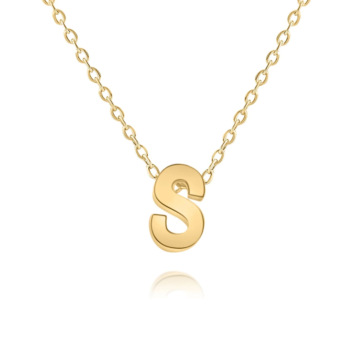 Collar con Inicial en Minúscula Personalizado