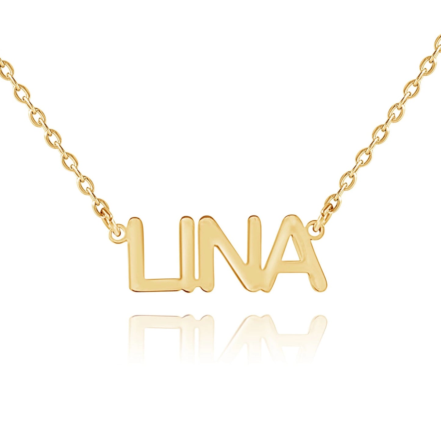 Collier Prénom Lettres Capitales