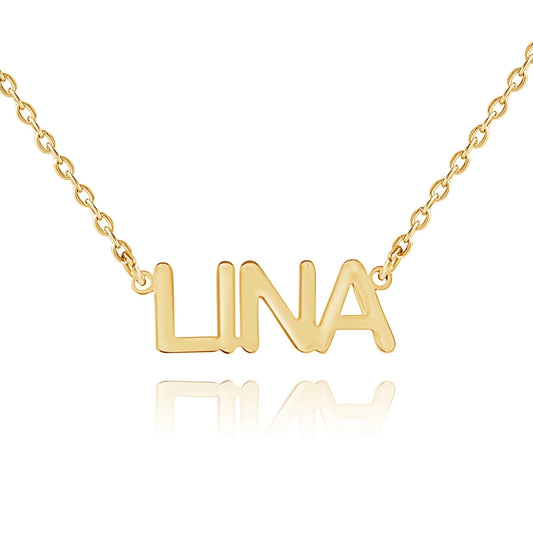 Collier Prénom Lettres Capitales