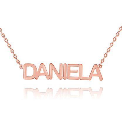 Collier Prénom Lettres Capitales