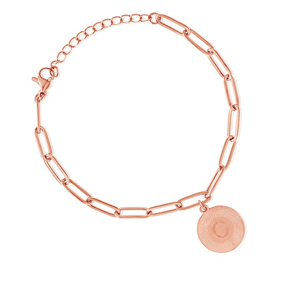 Bracelet Personnalisé Sunburst avec Initiale