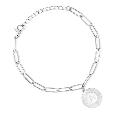 Bracelet Personnalisé Sunburst avec Initiale