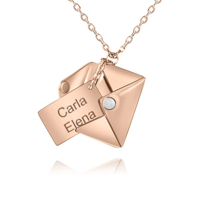 Collier Personnalisé Lettre & Enveloppe