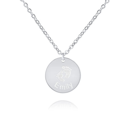 Pendentif Disques Personnalisables Bébé