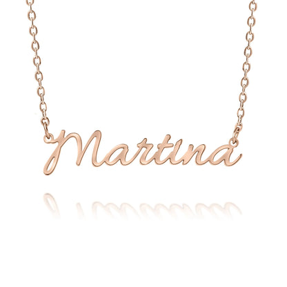 Naamketting in Script “Allure”