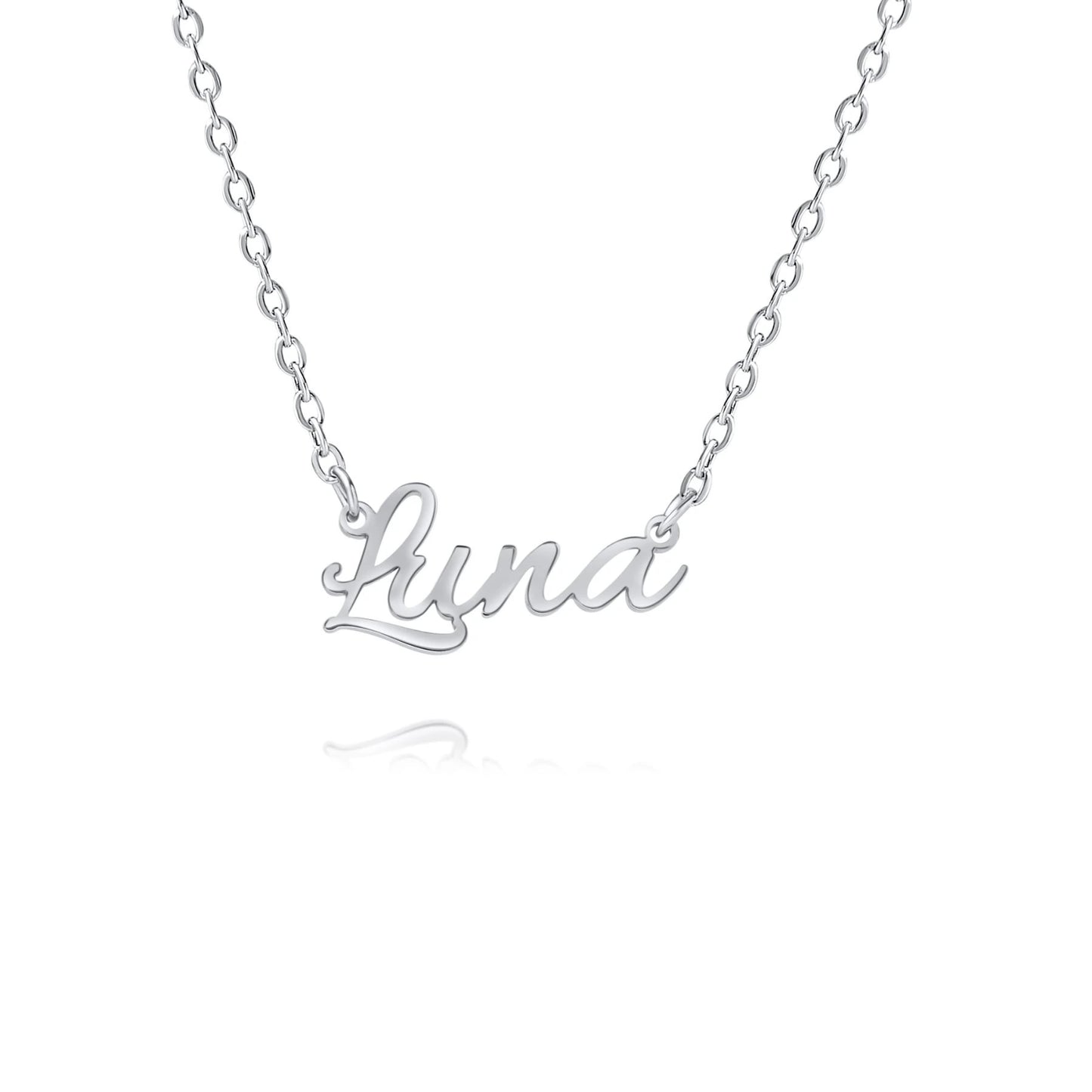 Naamketting in Script “Allure”