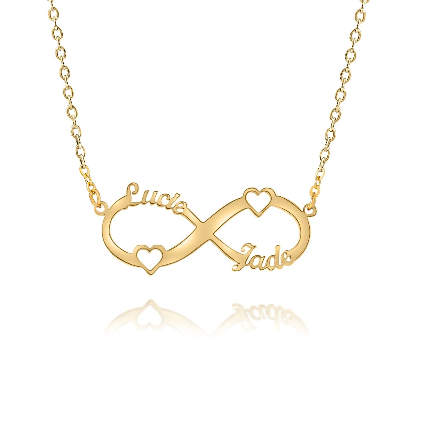 Dubbel Oneindigheid Dubbel Hart Ketting