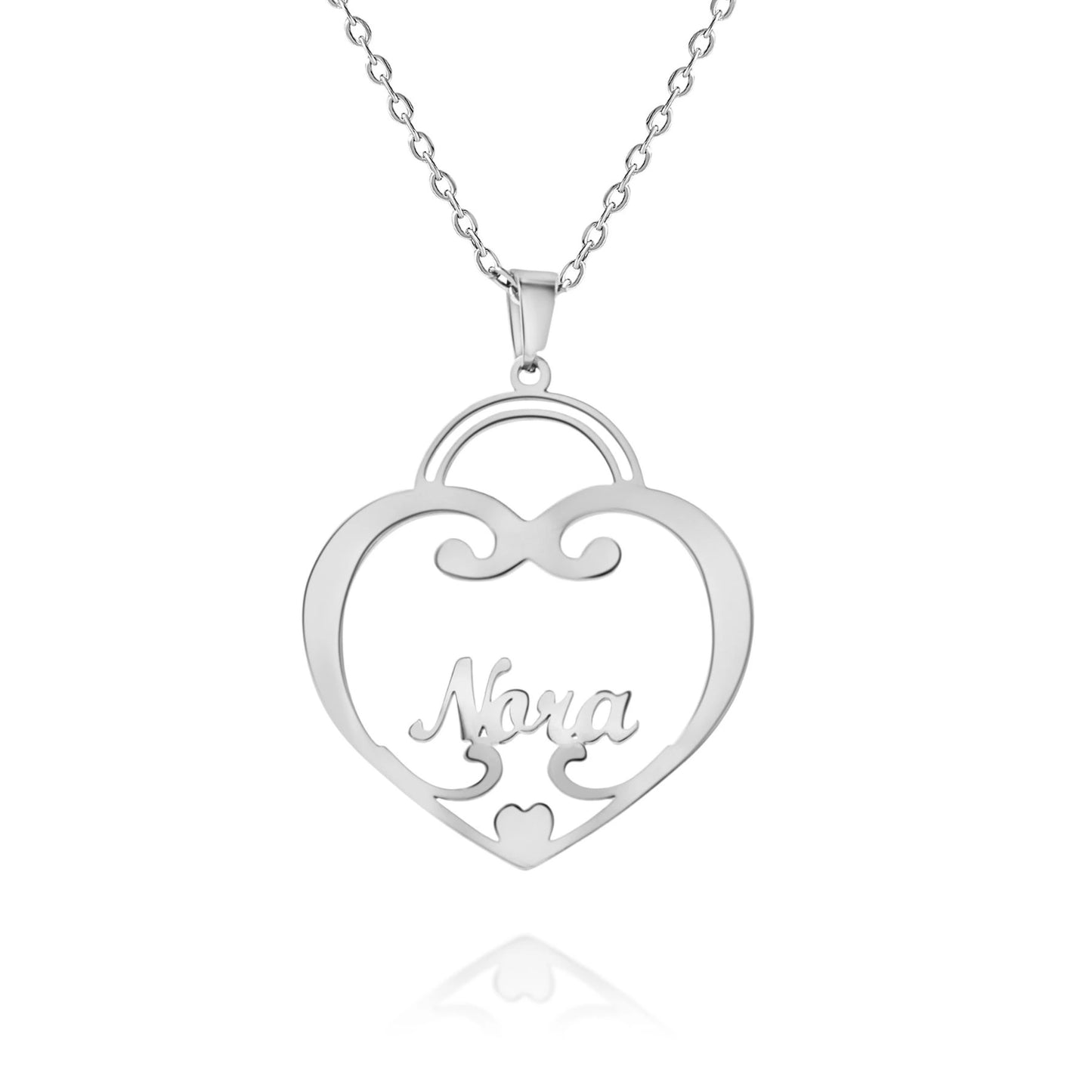 Collier Prénom Pendentif Coeur