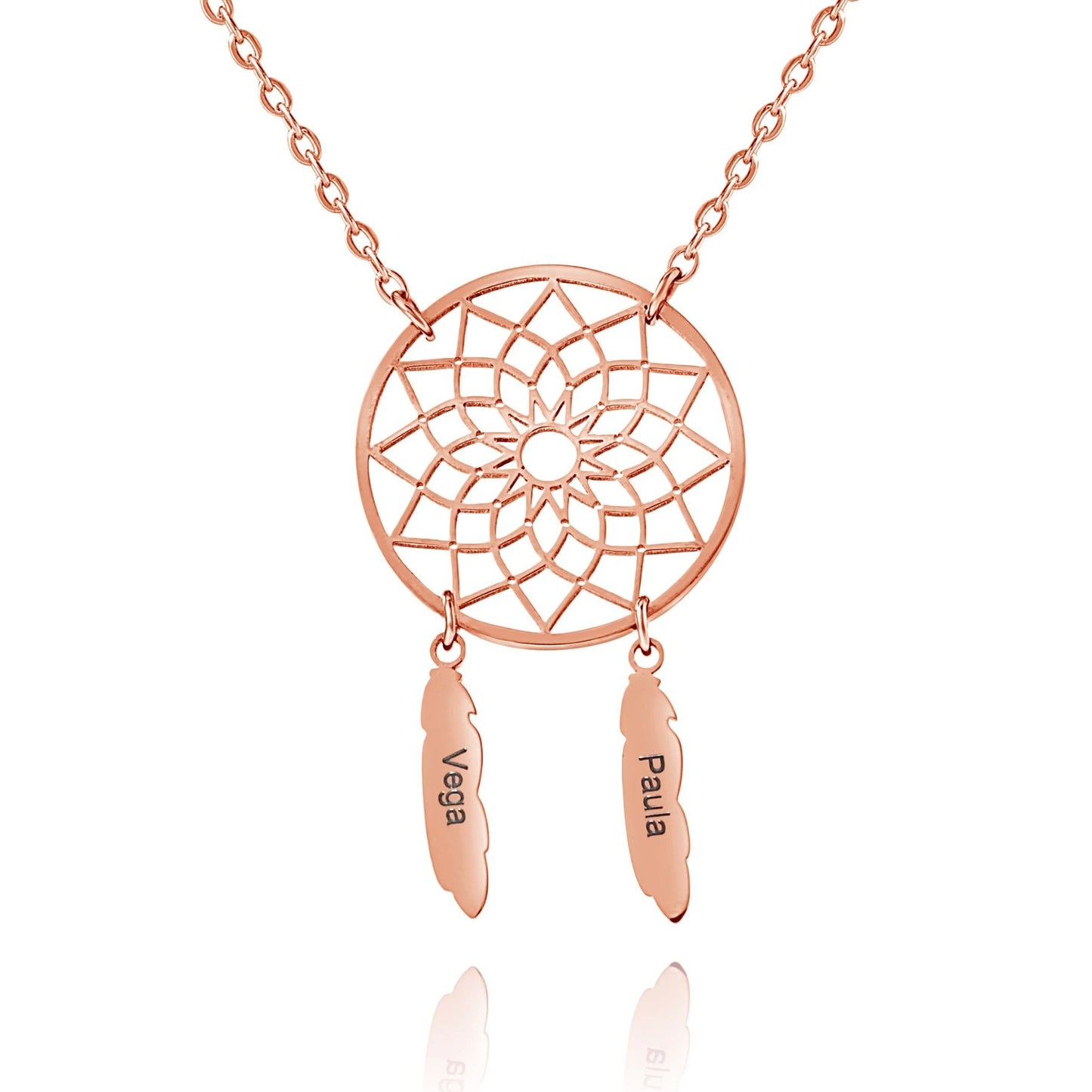 Collier Prénom Attrape-rêve Dreamcatcher
