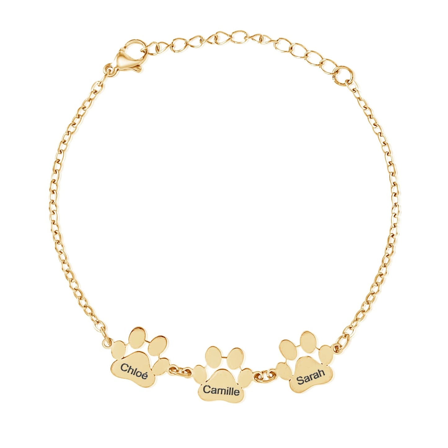 Bracelet Pattes Personnalisables