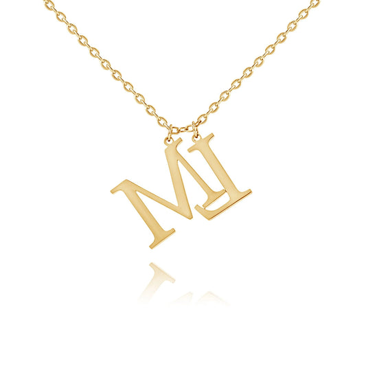 Collar con Inicial en Mayúscula Personalizado