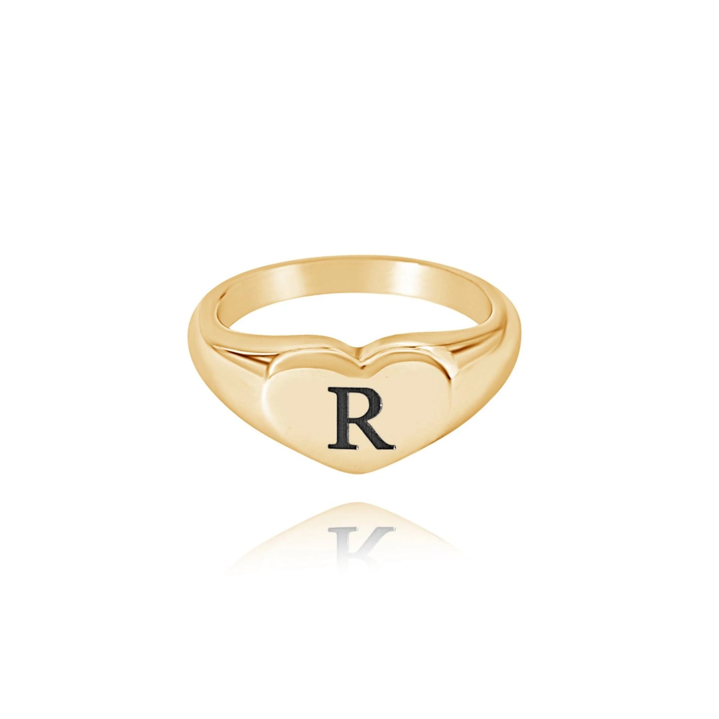 Bague Initiale Personnalisée Chevalière