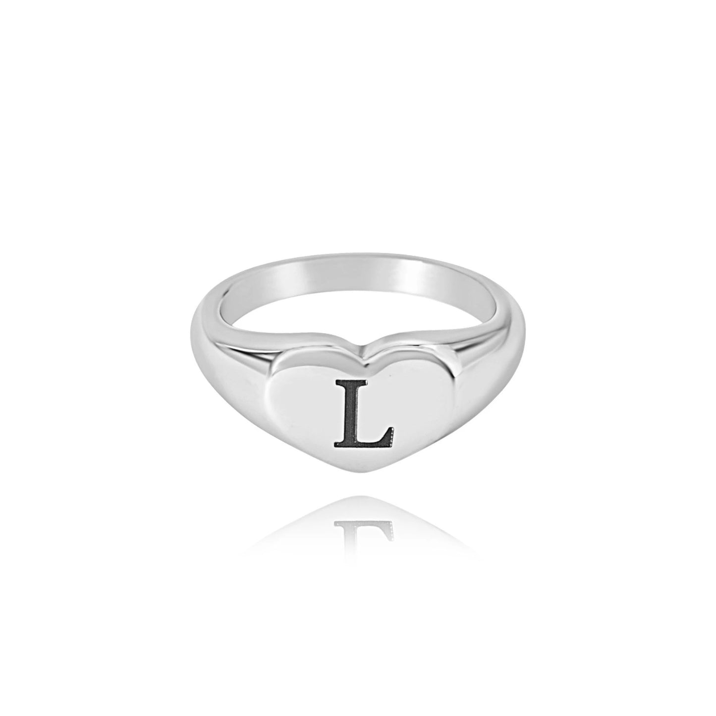 Bague Initiale Personnalisée Chevalière