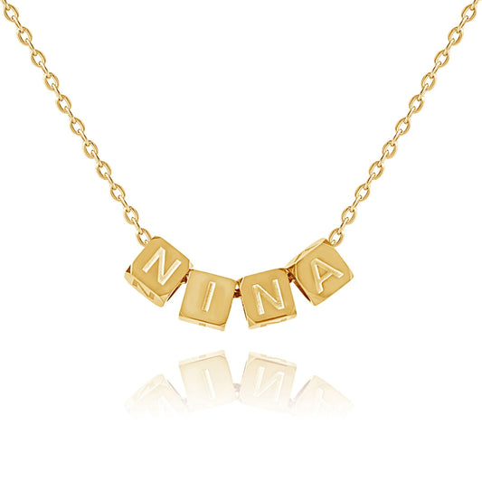 Collier Prénom Dés