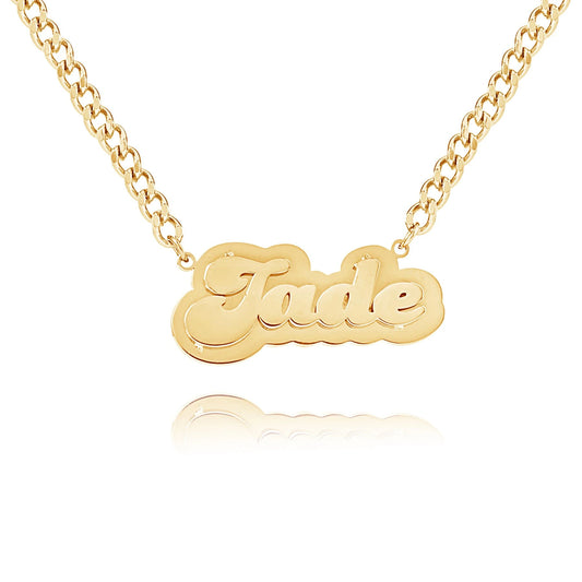 Collier Prénom Personnalisé Sur Plaque
