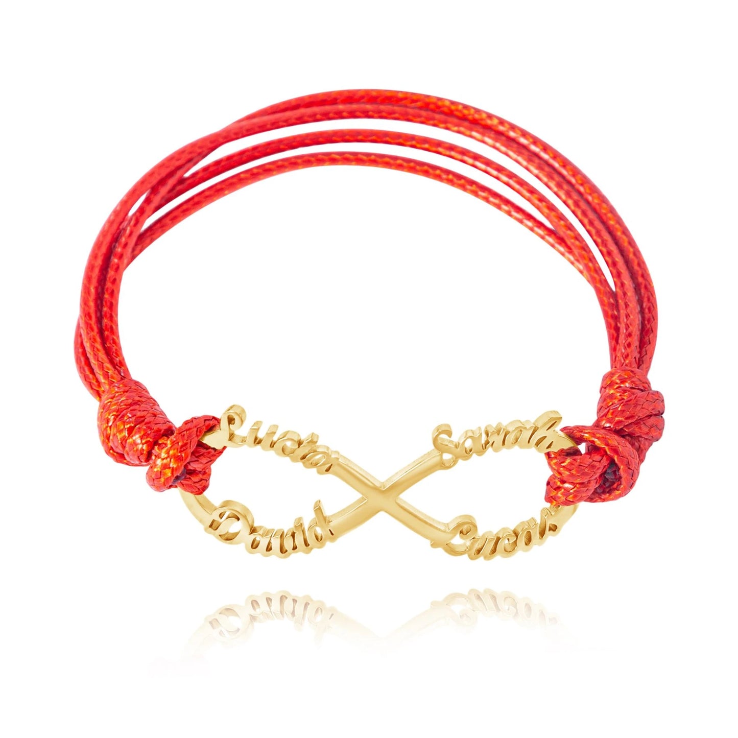 Bracelet Infini Personnalisé Corde