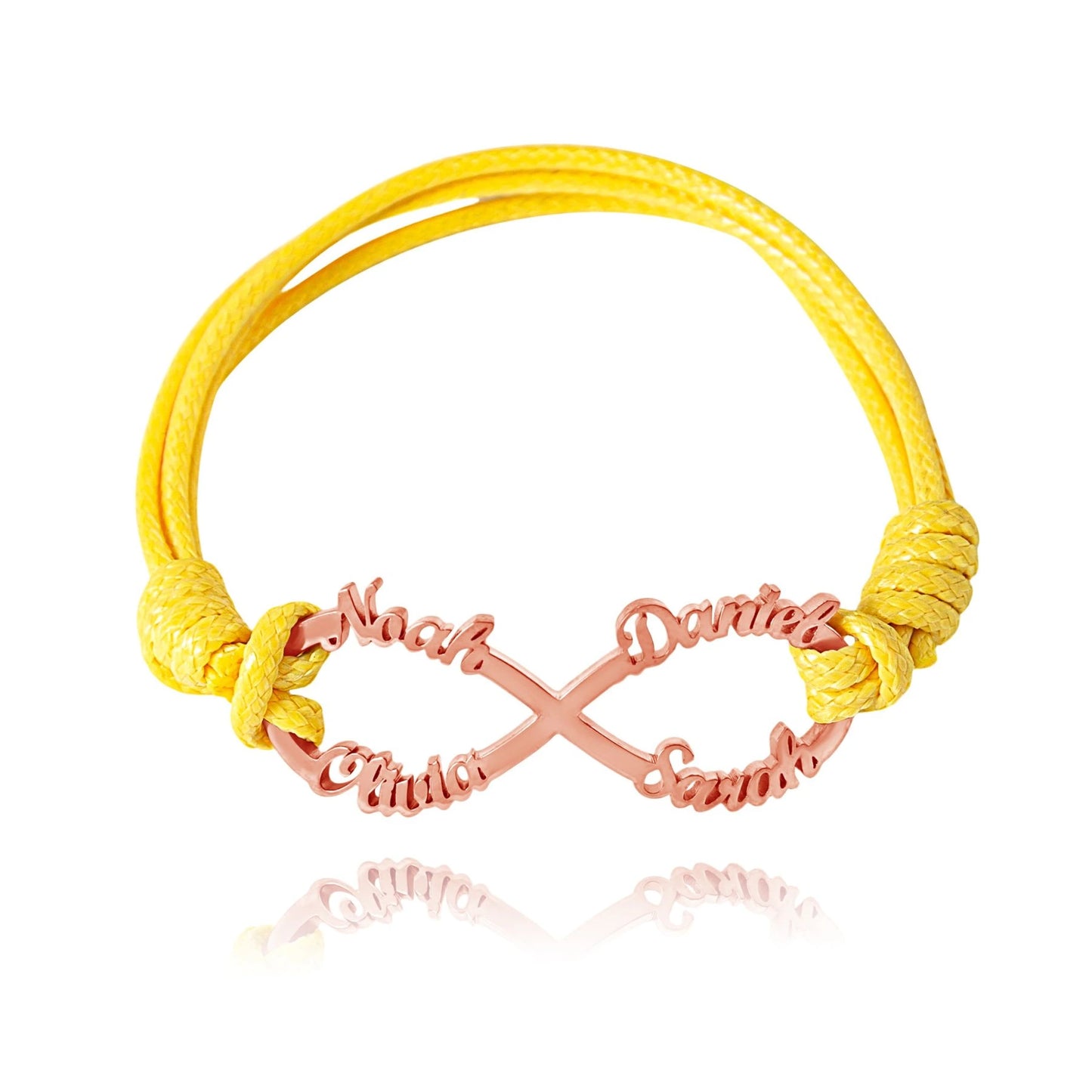 Bracelet Infini Personnalisé Corde