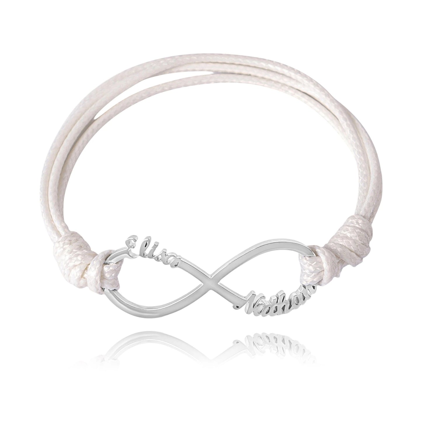 Bracelet Infini Personnalisé Corde