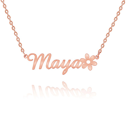 Collier Prénom Personnalisé avec Charm