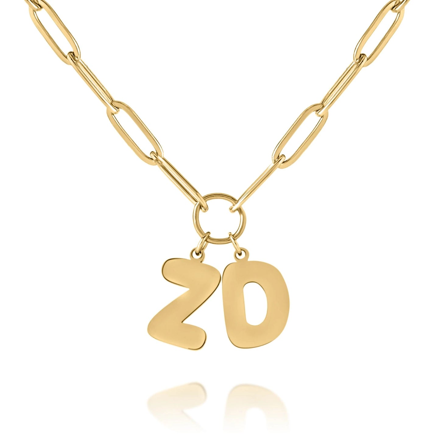 Collier Lettres Douces & Chaîne Gourmette