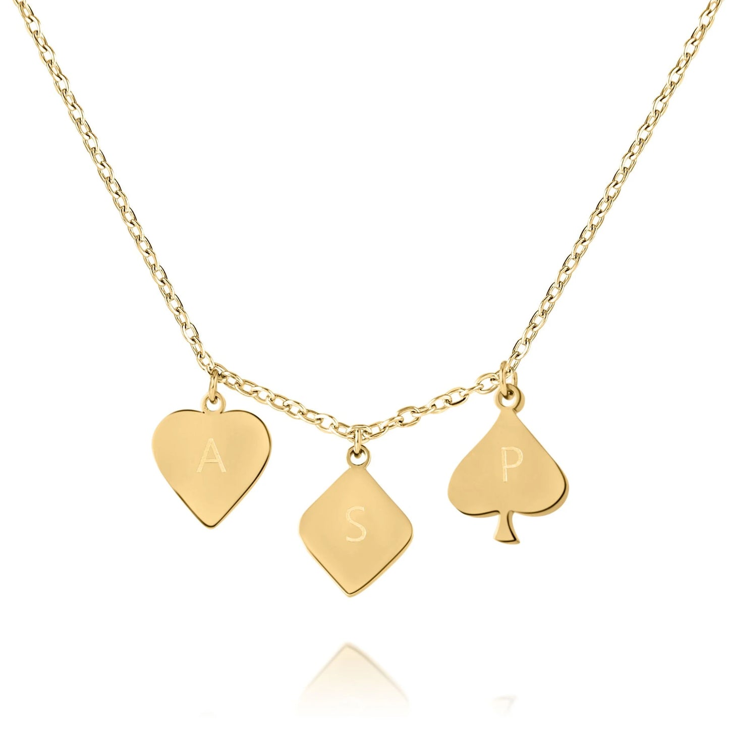 Pendentif Cartes à Jouer Personnalisé