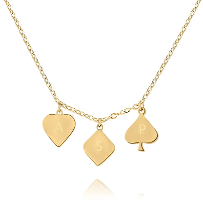 Pendentif Cartes à Jouer Personnalisé