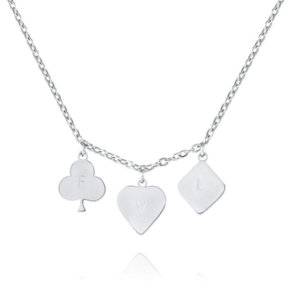 Pendentif Cartes à Jouer Personnalisé